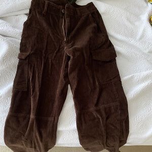 Urban Outfitters baggy courdoroy cargo pants
